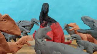 Iguananodon Rampage Stop motion