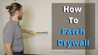 How to Fix a Hole in Drywall