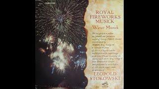 Handel - Water Music & Fireworks Music - Stokowski RCA Victor Symphony 1962 Complete LP