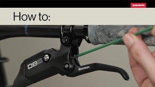 SRAM MTB Brakes  How to Adjust Tooled Brake Lever Reach