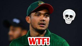 WTF How can a Player do this?  Bangladesh Vs India Taskin Ahmed World Cup 2024 Cricket News