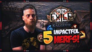 PATH OF EXILE  3.25 – 5 IMPACTFUL NERFS COMING IN THE SETTLERS OF KALGUUR