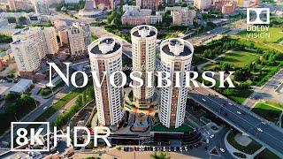 Novosibirsk Russia  in 8K HDR ULTRA HD 60 FPS Dolby Vision™ Drone Video