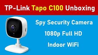 Tapo C100 Unboxing Video  Tapo Camera  Tp-link Tapo C100 Unboxing in Hindi