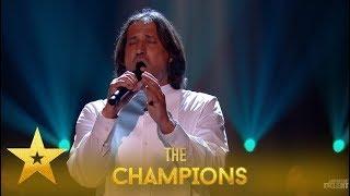 Gennady Tkachenko-Papizhl Unique Russian Artist SHOCKS Wembley  Britains Got Talent Champions