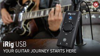 iRig USB - Your guitar journey starts here - compact guitar audio interface