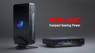 ASUS ROG NUC mini PC with Intel Core Ultra 9 185H & RTX 4070 GPU unveiled.