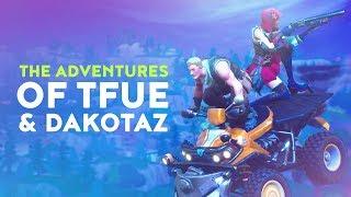 THE ADVENTURES OF TFUE & DAKOTAZ Fortnite Battle Royale