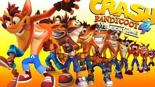 Crash Bandicoot - Evolution 1996 - 2020 Crash Bandicoot 4 Its About Time