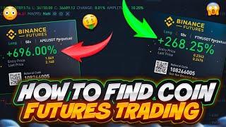 How To Find Coin For Futures Trading  Scalping and Day Trading Coins