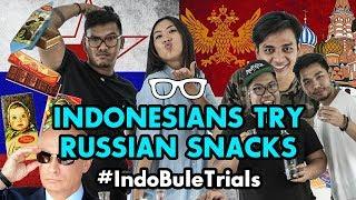 #IndoBuleTrials Indonesians Try Russian Food feat. Bhakti Perkasa