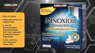 Minoxidil 5% Kirkland SUA Foam how to use