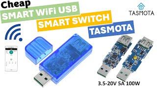 Smart USB Wifi Smart Switch  Flashed with Tasmota Firmware