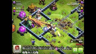 Clash Of Clans 3 star attack vs Max Def Enemy