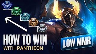 How to Climb out of Lower MMR Using PANTHEON - Season 14 Pantheon Guide