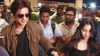 Shahrukh Khan protects daughter Suhana Khan from media franzy