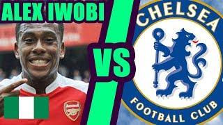 Alex Iwobi vs Chelsea 18-08-2018 All Touches