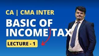 Basics of Income Tax CA Inter Tax  Demo Lectures 1  CA Vijay Sarda