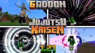 TOP 6 AddonMod Jujutsu Kaisen For Minecraft PE 1.21  Creeper Gaming