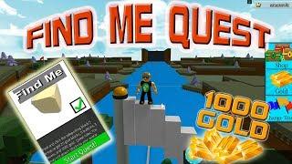 Build A Boat For Treasure - How To QUEST - FIND ME