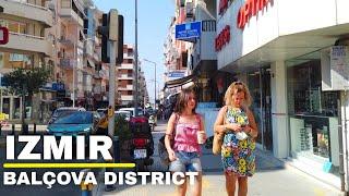 Izmir Walking Tour Balçova District  Turkey Travel 2022  4K UHD 60fps