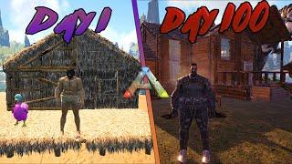 I Played 100 Days of Ark Survival Evolved... Heres What Happened