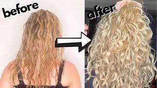 UPDATED WavyCurly Hair Routine  2B2C ‍‍