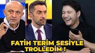 FATİH TERİM SESİYLE BEYAZ FUTBOL SUNUCUSUNU TROLLEDİM 