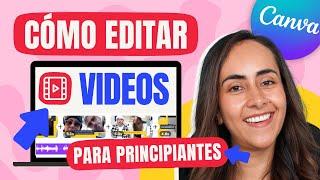 Cómo CREAR y EDITAR videos en Canva FÁCIL  2023