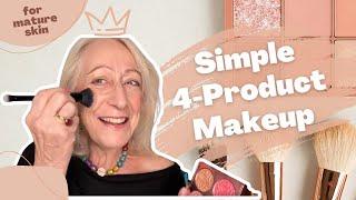 Full Face Makeup for Mature Skin - with Only 4 Products