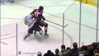 Adam McQuaid vs Raffi Torres Dec 28 2011