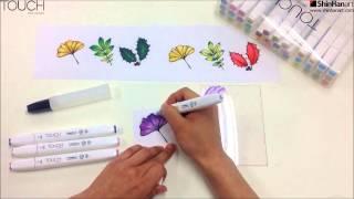 Shinhan Art TOUCH TWIN Brush Marker_Coloring Session 2