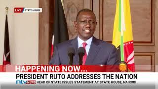 Ruto dismisses cabinet and attorney general except for PCS and the DP