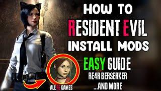 How to Install Mods in Resident Evil Games RE4 Remake & More