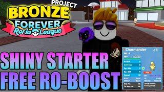 NEW CODE SHINY STARTER + FREE RO BOOST  Pokemon Brick Bronze gs Project Bronze Forever  PBB PBF