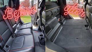 Cheap DIY Jeep Gladiator rear seat delete