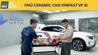 Lê Hùng phủ ceramic cho VinFast VF 8 - Sự thật về phủ ceramic