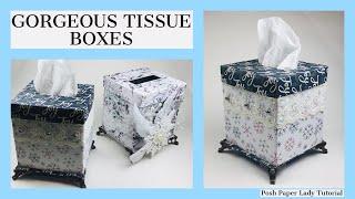 THE BEST TISSUE BOX ON YOUTUBE IS HERE  MAKE YOURS IN LESS THAN 30 MINUTES