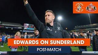 POST MATCH  Rob Edwards on making the Play-off final