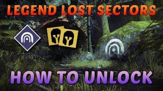 Destiny 2 - How to Unlock Legend Lost Sectors Season of Plunder Guide
