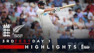 Mitchell Leads Fightback  Highlights  England v New Zealand - Day 1  3rd LV= Insurance Test 2022