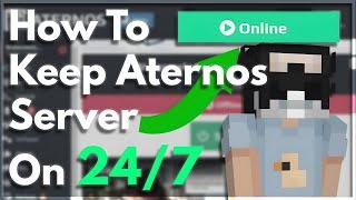 HOW TO MAKE ATERNOS Server 247 For FREE