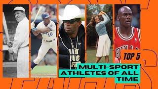 Top 5 Multi-Sport Athletes of All Time