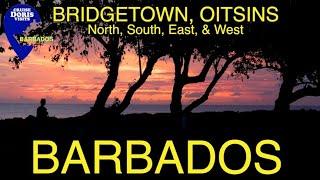 Barbados - Bridgetown Oistins then Jean goes North South East and West.