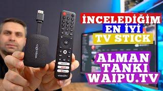 İNCELEDİĞİM EN İYİ TV STICK ◈ SOĞUTUCU VE KUMANDA FARK YARATIYOR ▶ WAIPU.TV STICK 4K