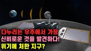 다누리는 우주에서 가장 신비로운 것을 발견하다  위기에 처한 지구?