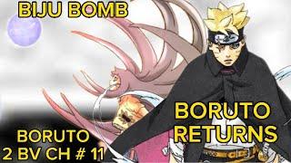 Himawari Uses Tailed Beast Bomb  Boruto Returns  Boruto 2  BV Chapter -11 spoilers New powers