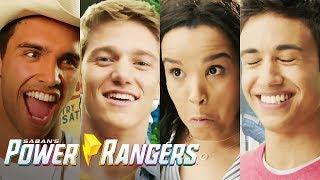 Bloopers & Outtakes BTS on Set  Power Rangers Super Ninja Steel
