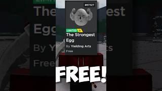 How to Get THE STRONGEST EGG  in Roblox THE HUNT... #roblox #thestrongestbattlegrounds #shorts