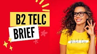 B2 TELC Brief Yazmak  Deutsch Cafe